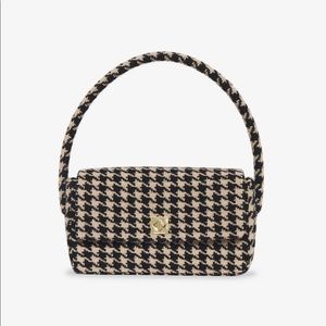 Anine Bing Nico Houndstooth bag